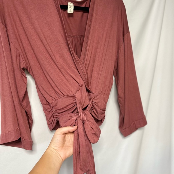 LAZY SUNDAYS WRAP TOP - Picture 5 of 8